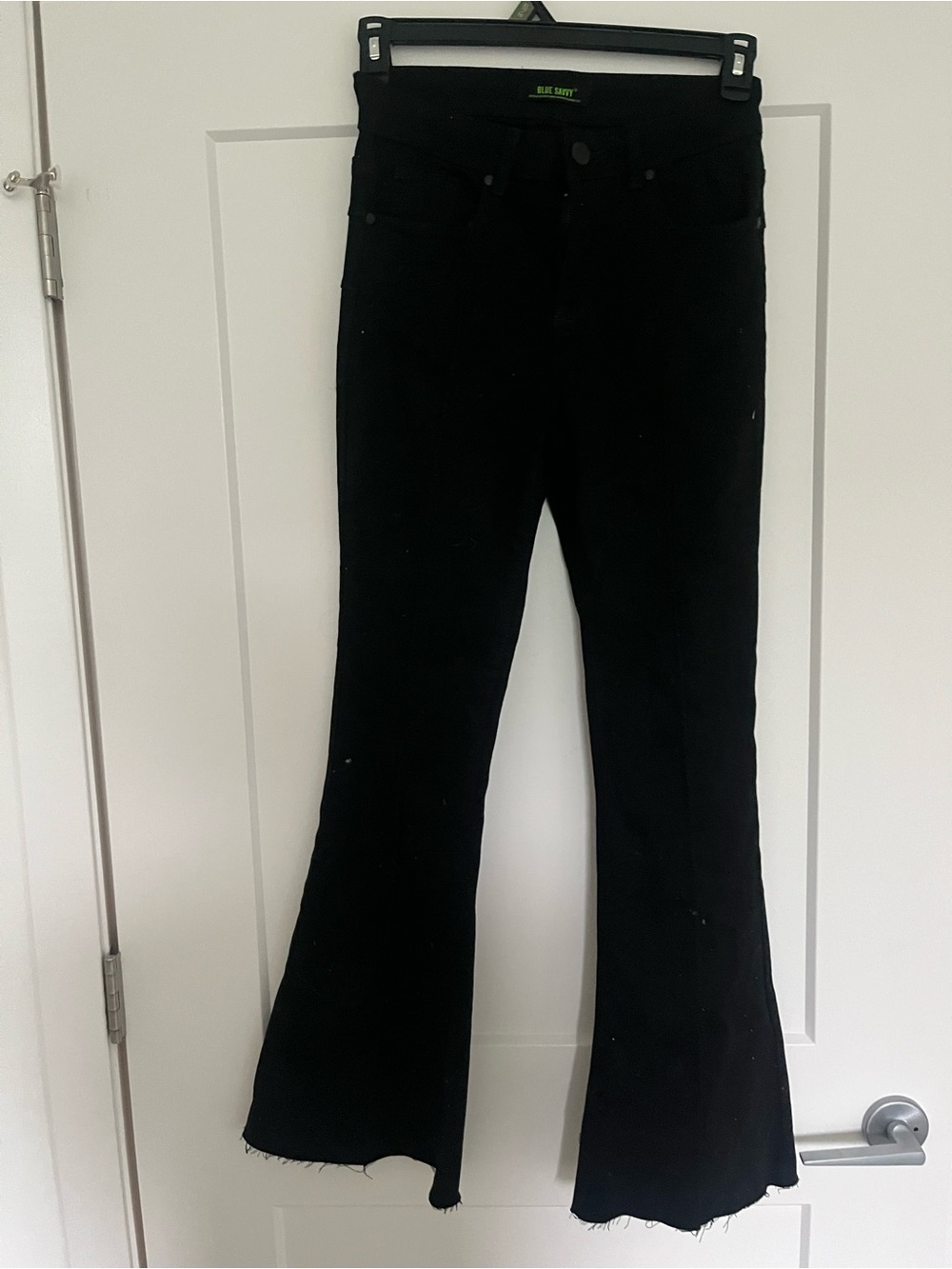 Black Flare Jeans - Blue Sky